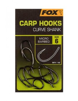 FOX CARP HOOKS CURVE SHANK Nº4