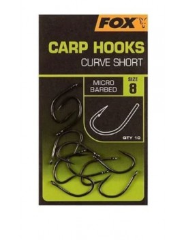 FOX CARP HOOKS CURVE SHORT Nº2