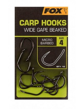 FOX CARP HOOKS WIDE GAPE...