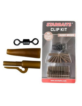 STARBAITS CLIP KIT MUDDY BROWN